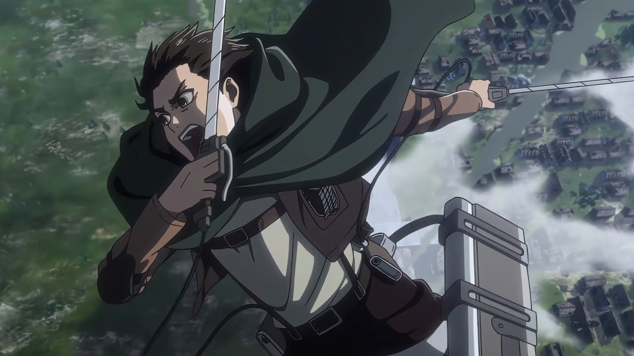 Survey Corps' arrival in Shiganshina | Eren seals Wall Maria | Episode 50 | 4k (no subs)