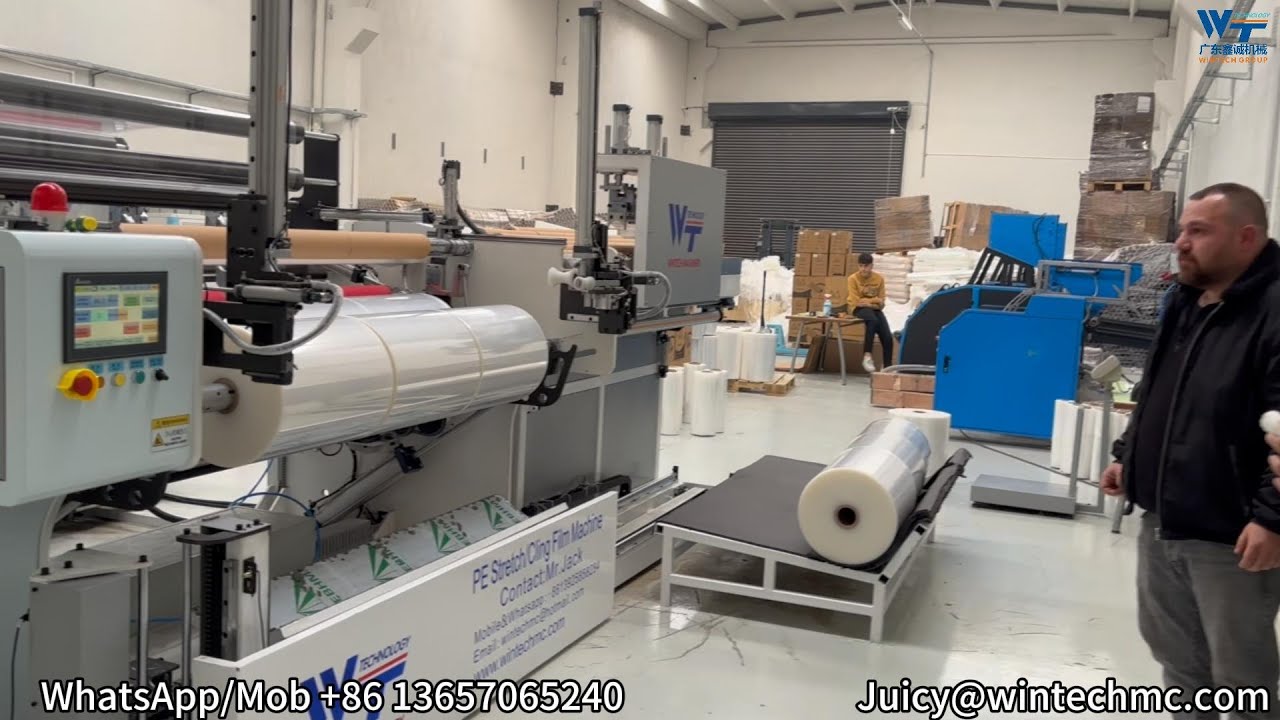 Pallet Stretch Film Machine,Multi layer Co-extrusion Stretch Film Equipment,LDPE Cast Film Machine