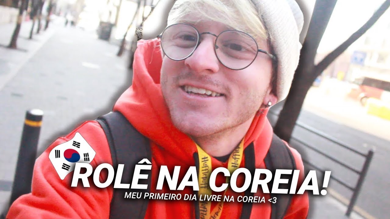 PRIMEIRO DIA DE ROLÊ NA COREIA DO SUL!