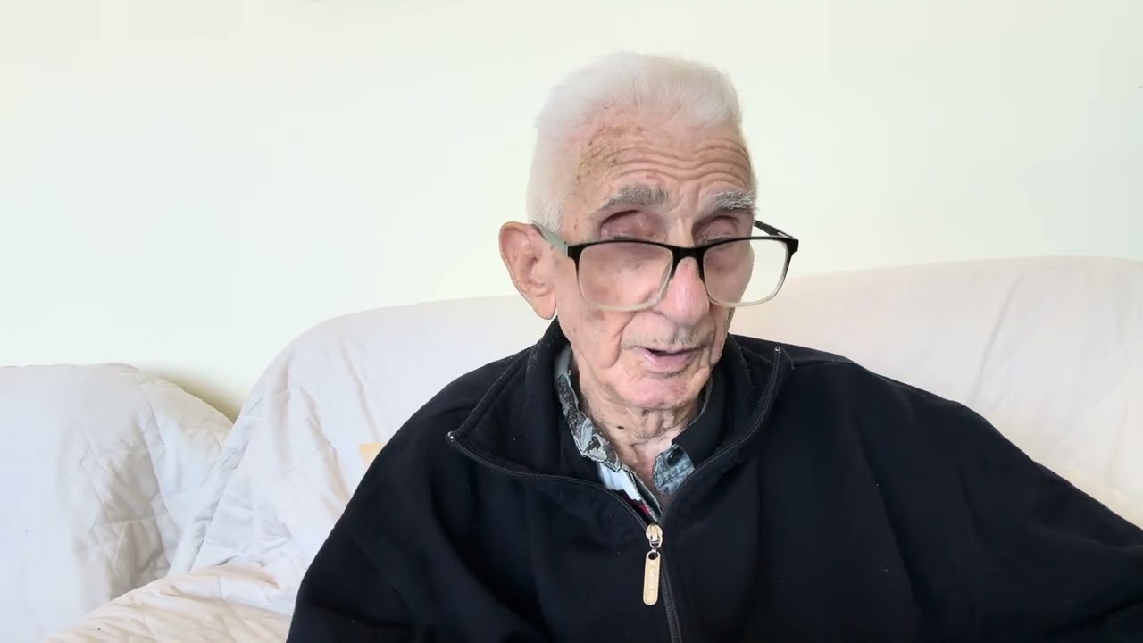 Димитар Хаџиев, 94 год од с. Плевња, Драма, Егејска Македонија