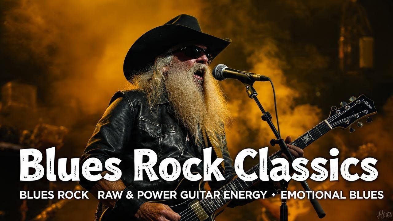 Eric Clapton, Hendrix, Muddy Waters, The Animals Inspired Rock Blues & Soul Mood