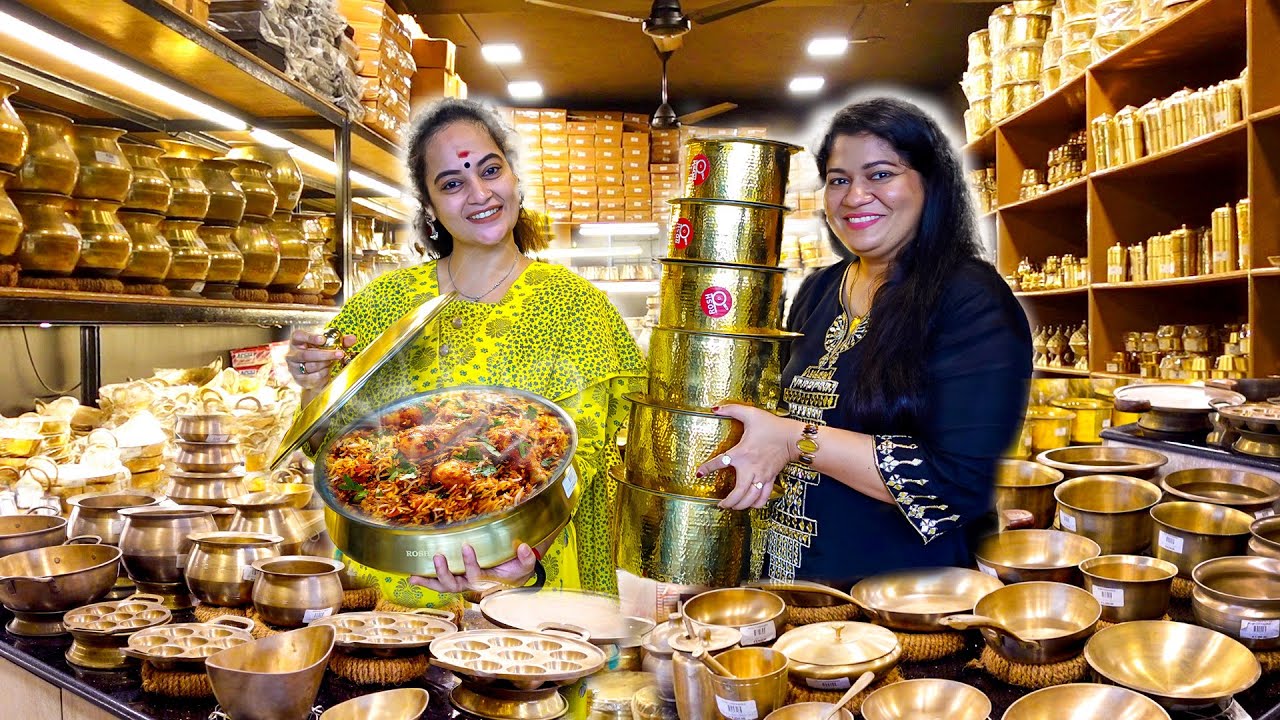 Rosh Cookware's Shop Tour with Actress Suja Varunee | Traditional cookware | Zac' Kitchen |