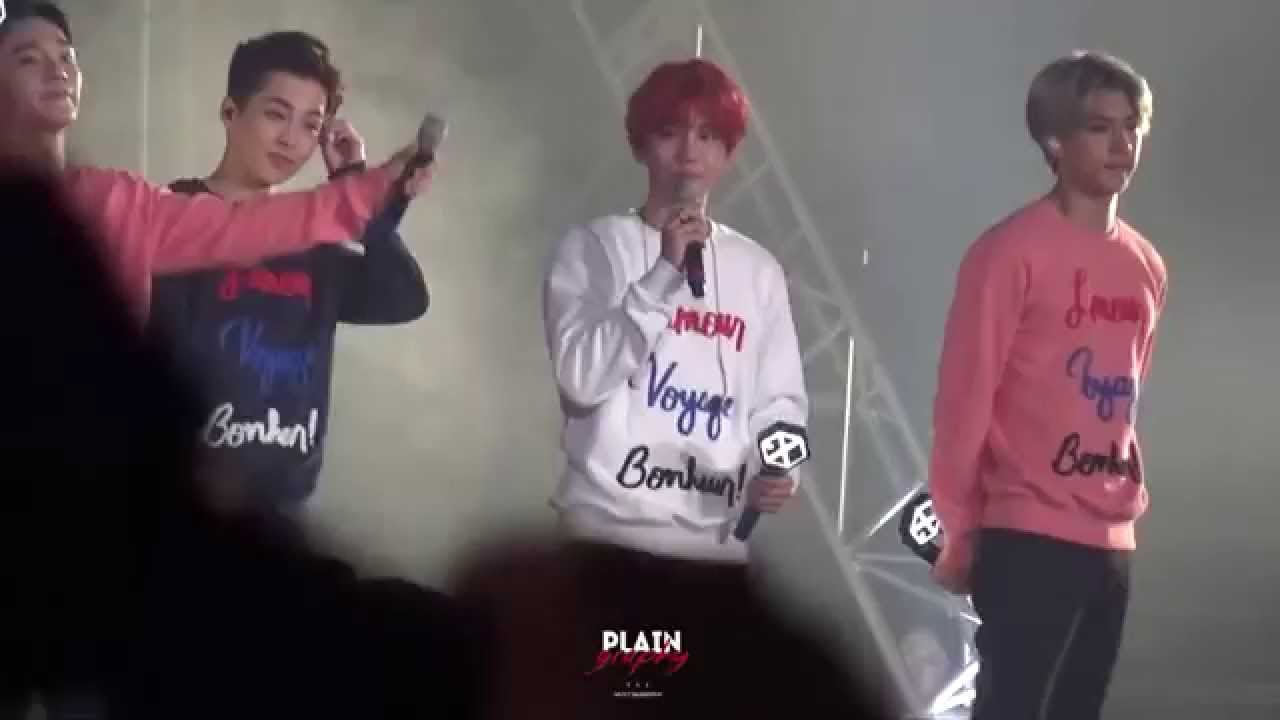 151010 EXO-LOVE CONCERT 백현오빠마지막말씀