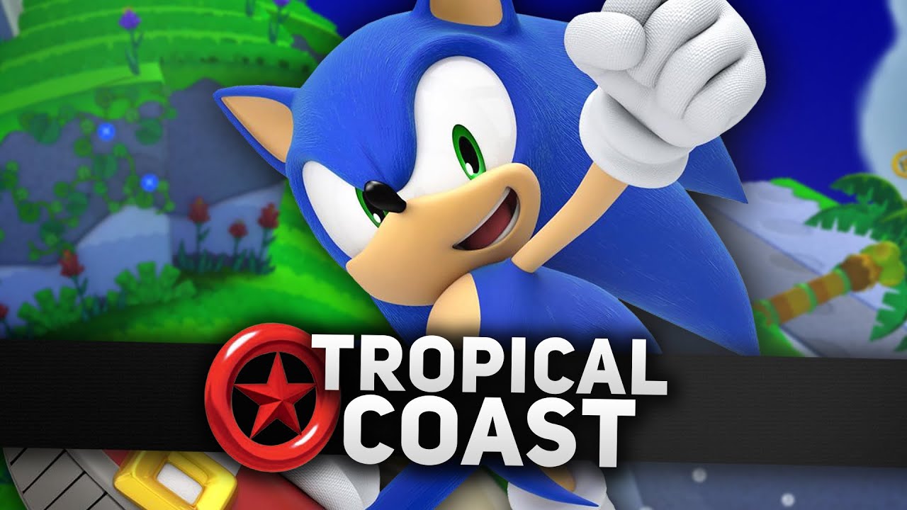 Sonic Lost World (PC) - All Tropical Coast Zone (Acts 1 to 4) Red Star Ring Locations Guide (4K)