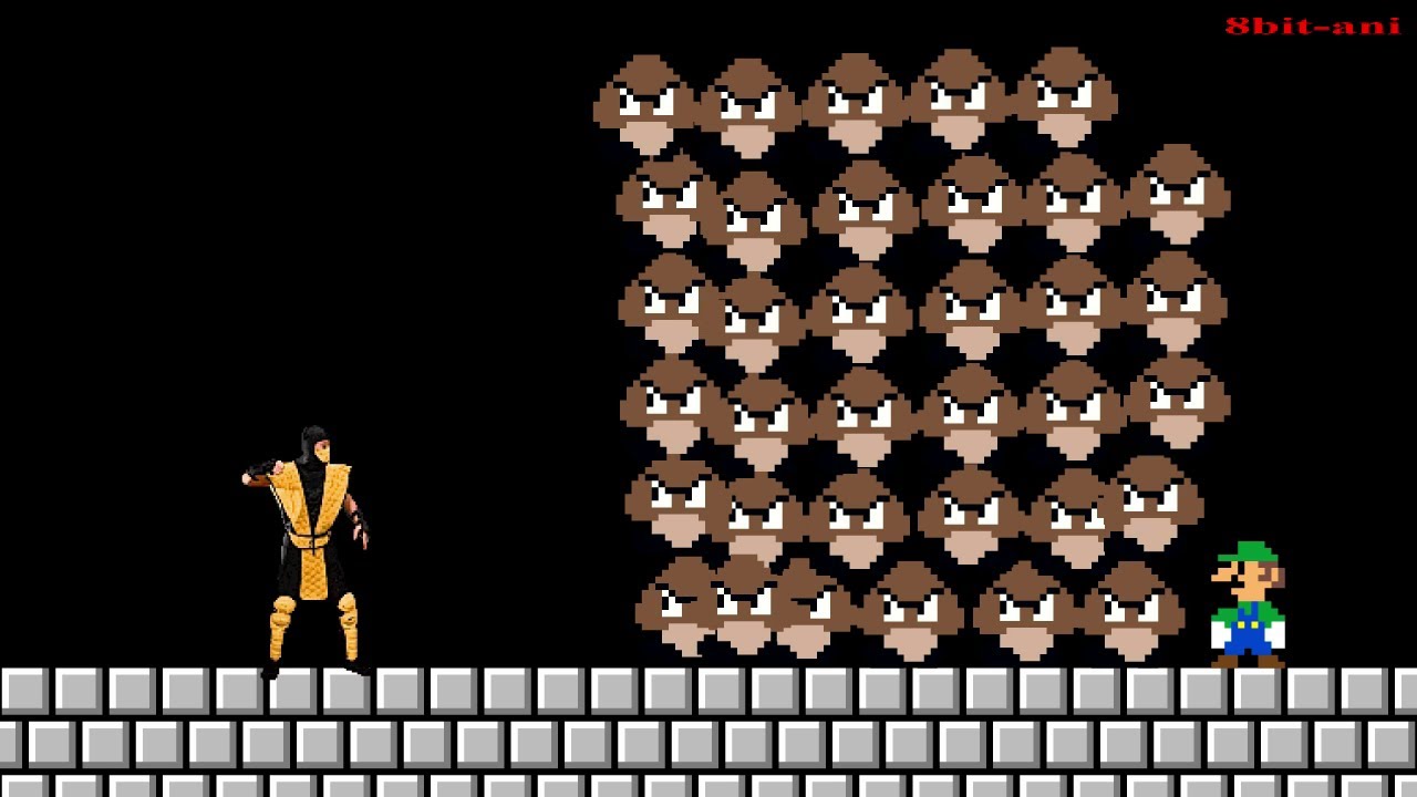 Super Mario Bros Vs Mortal Kombat