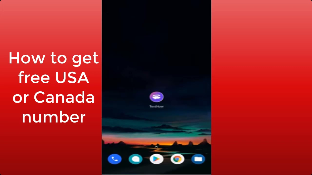 How to get free USA or Canada number for calls and texts from any part of the world.