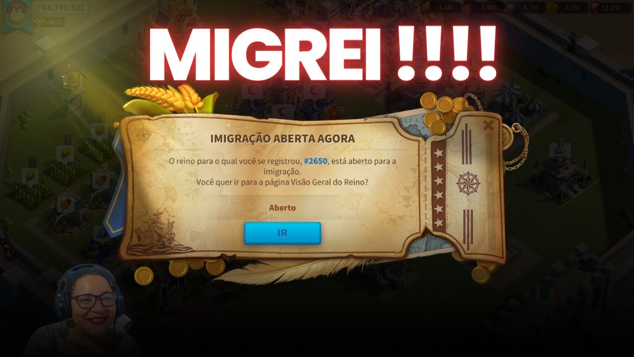 ADEUS 1606 | HORA DE EXPLORAR UM REINO NOVO NO RISE OF KINGDOMS