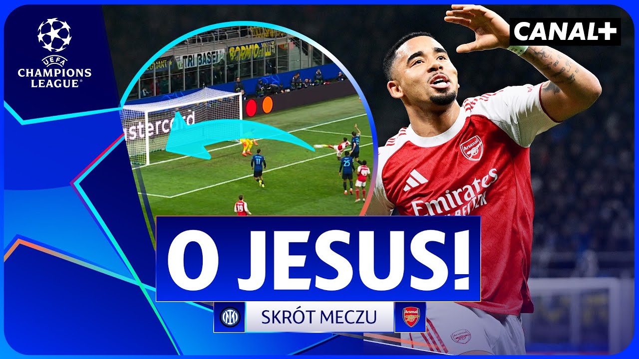 ARMATY ODPALIŁY W MEDIOLANIE! CO ZA GOLE! INTER - ARSENAL, SKRÓT MECZU