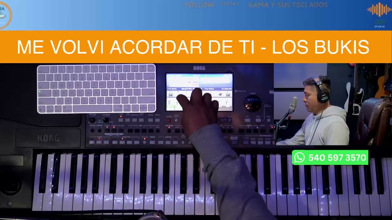 ME VOLVI ACORDAR DE TI LOS BUKIS RITMOS KORG PA