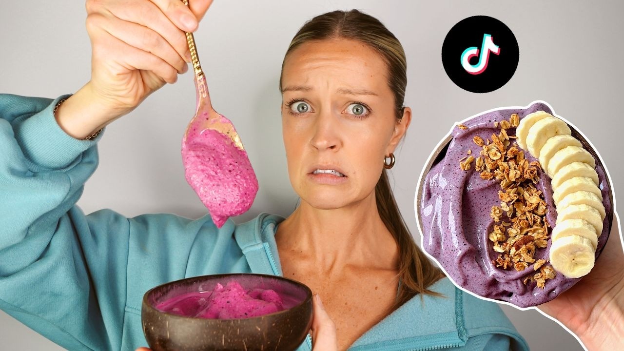 Я протестировала самые вирусные смузи-боулы из TikTok.