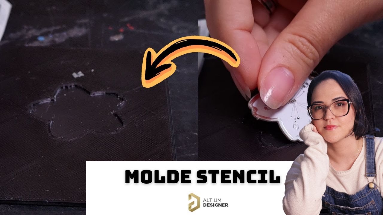 Molde Stencil - Fácil & Completo | Passo a Passo #altiumdesigner