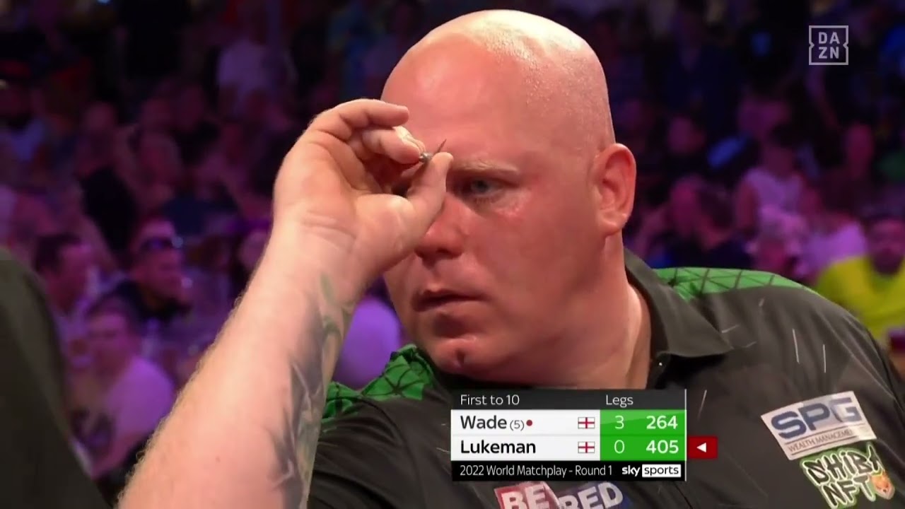 Darts World Matchplay 2022 R1 James Wade vs Martin Lukeman