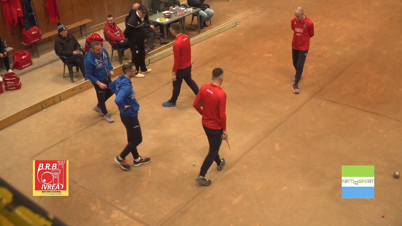Bocce: Sintesi Gara BRB Ivrea - Chiavarese Campionato Serie A 2025 Maschile