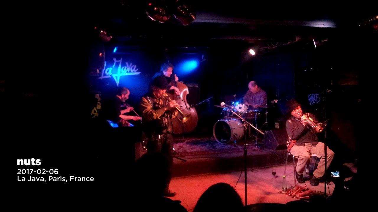 Nuts at La Java, Paris. February 6, 2017.