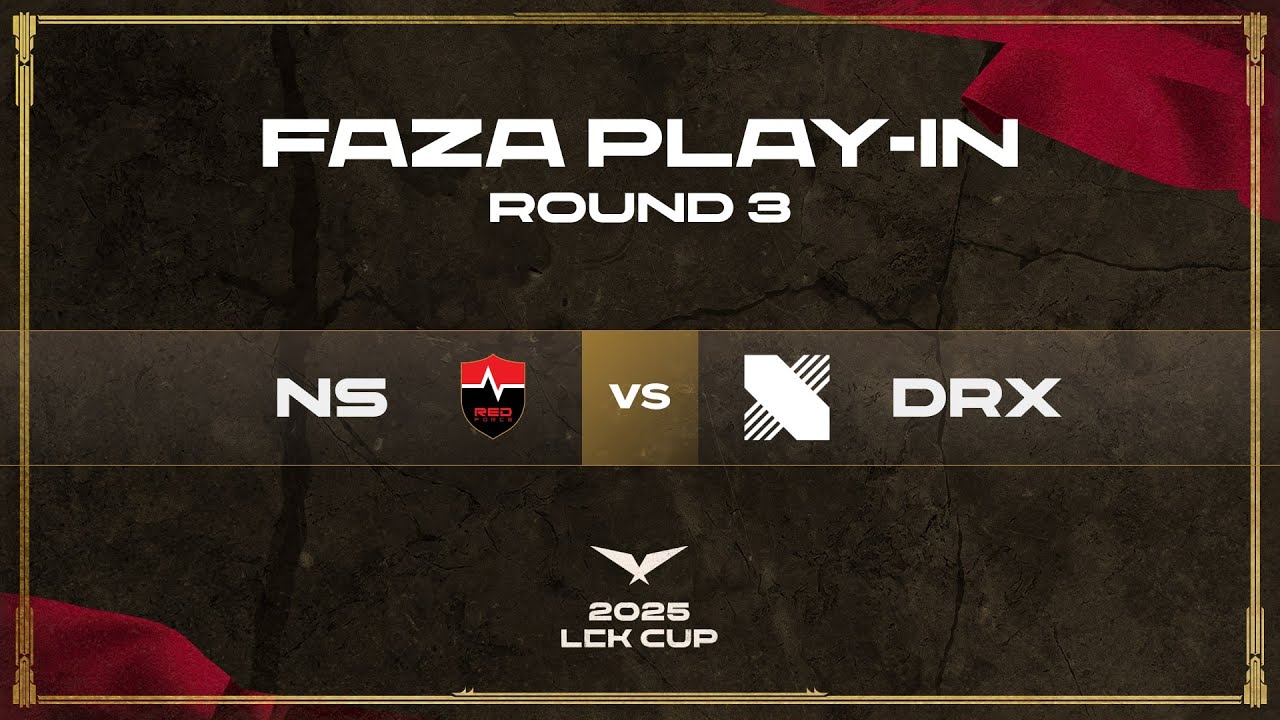 NS vs DRX | 2025 LCK Cup Play-Ins | #LeagueOfLegends #LCK