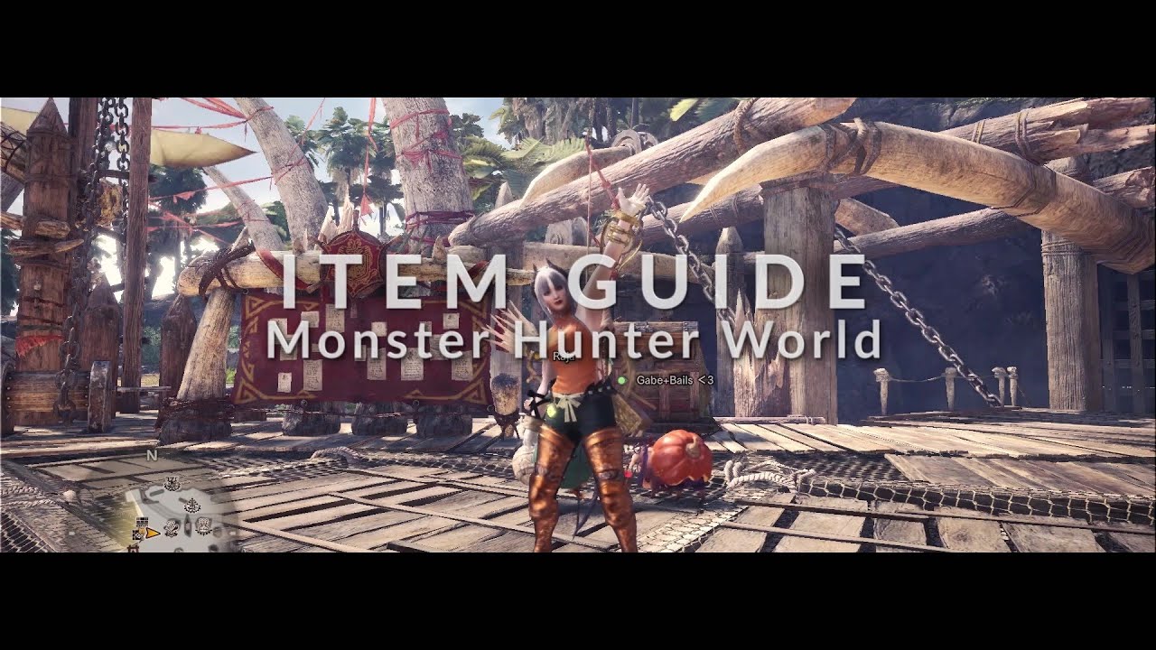 BEST Item Loadouts- Monster Hunter World (The Gameconomist Video)