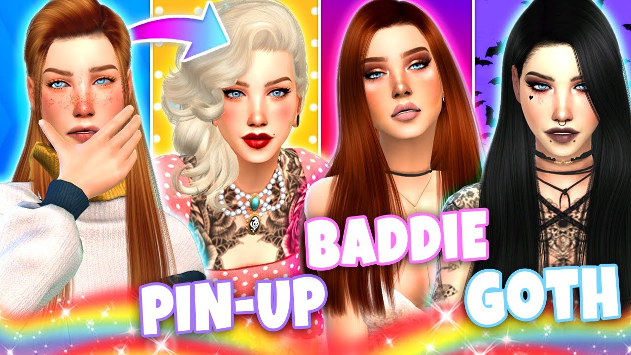 I tried out 4 LOOKS on 1 Sim... Which is your fav?👗👙👚