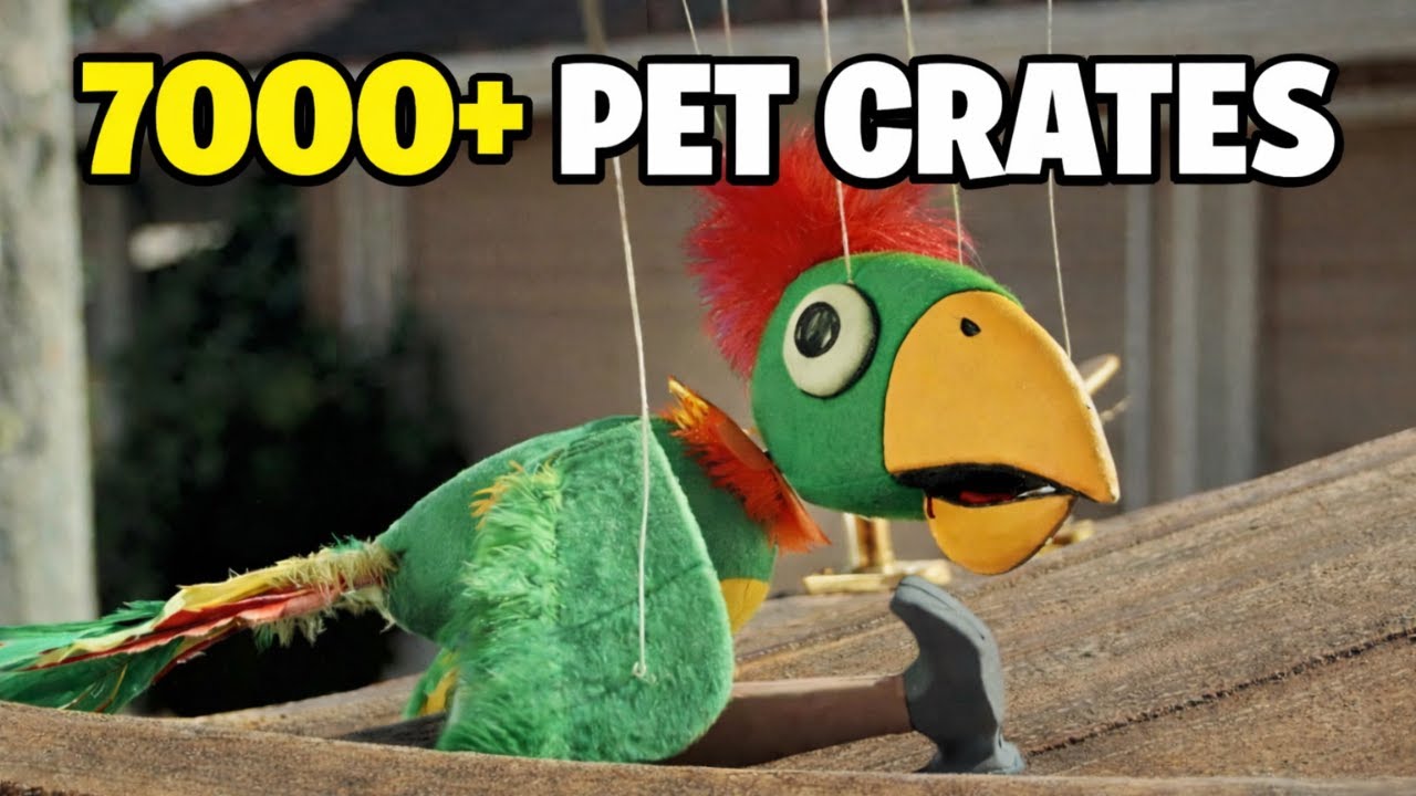 Opening 7,000+ PET CRATES To Summon POTTY THE PARROT in SpongeBob TD!