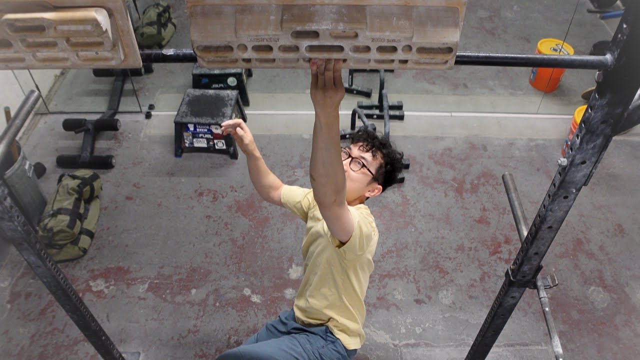 How to Train the 22mm Half-Crimp ONE ARM HANG (and actually get it)