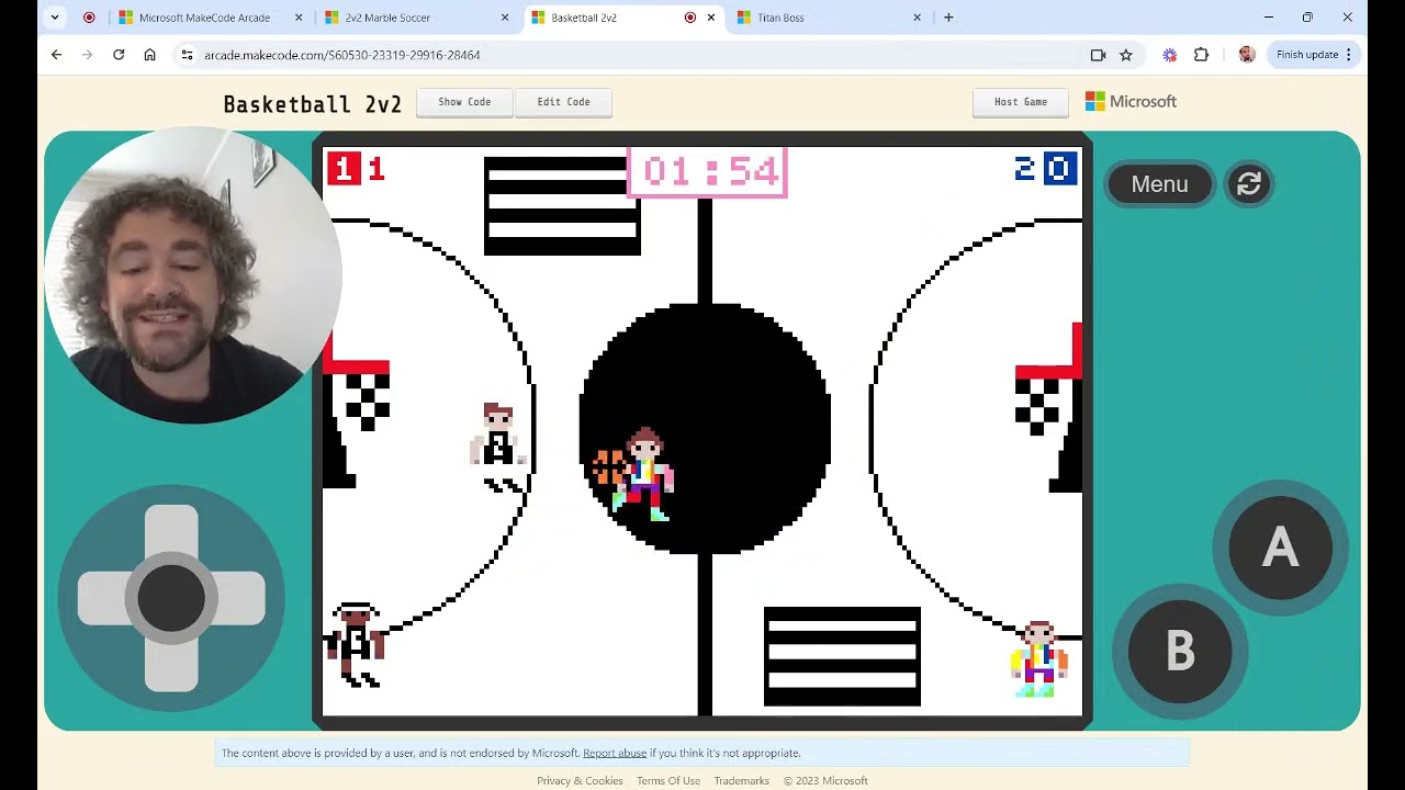 Building and Playing 4 Player Online Multiplayer Games in MakeCode Arcade 👾