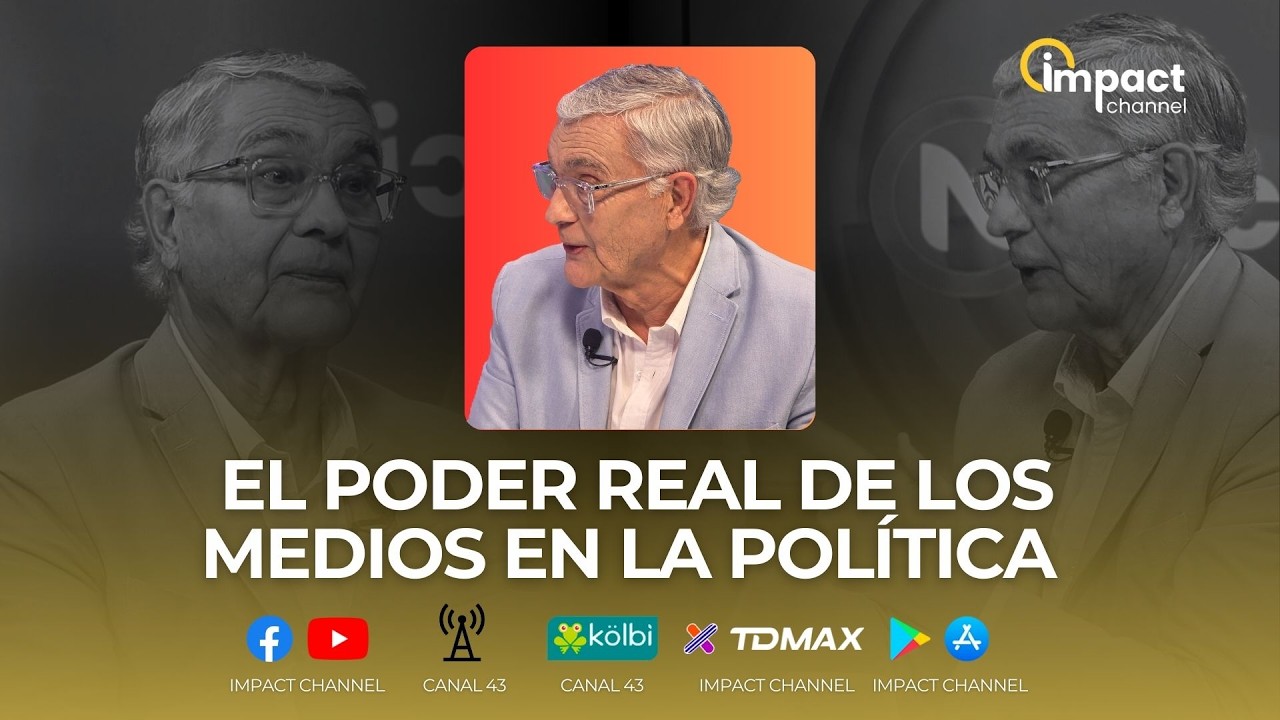 EN VIVO |¿Quién controla la narrativa? El poder real de los medios en la política con Édgar Espinoza