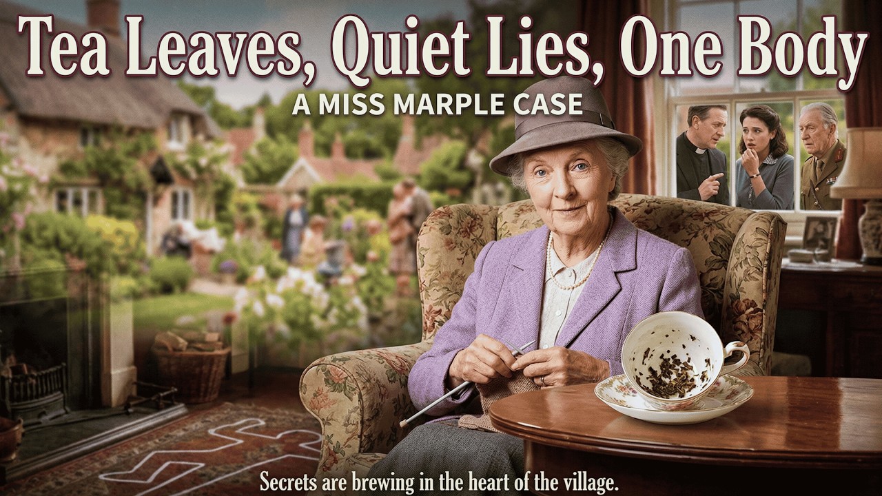 Tea Leaves, Quiet Lies, One Body | A Miss Marple Case
