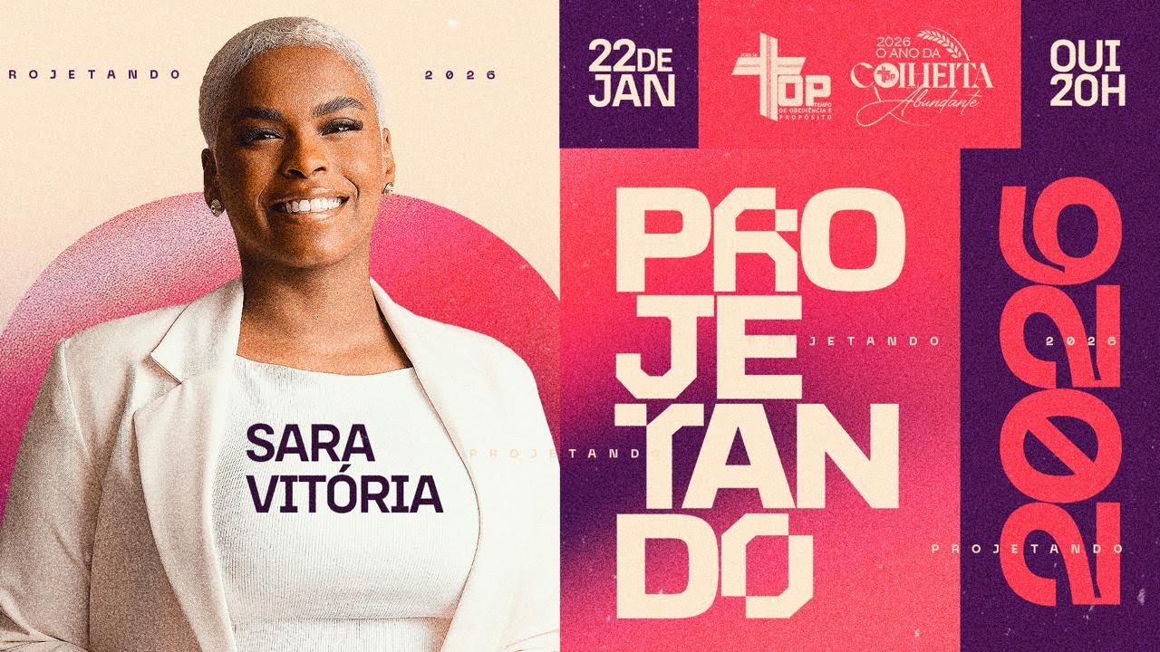 🔴CULTO PROJETANDO -  SARA VITÓRIA
