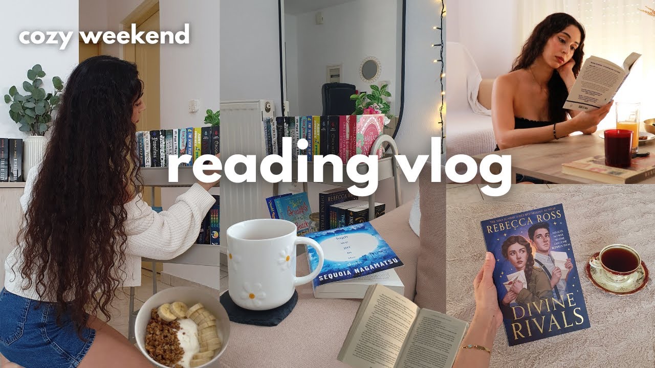 reading vlog ☕📖 a cozy weekend of reading