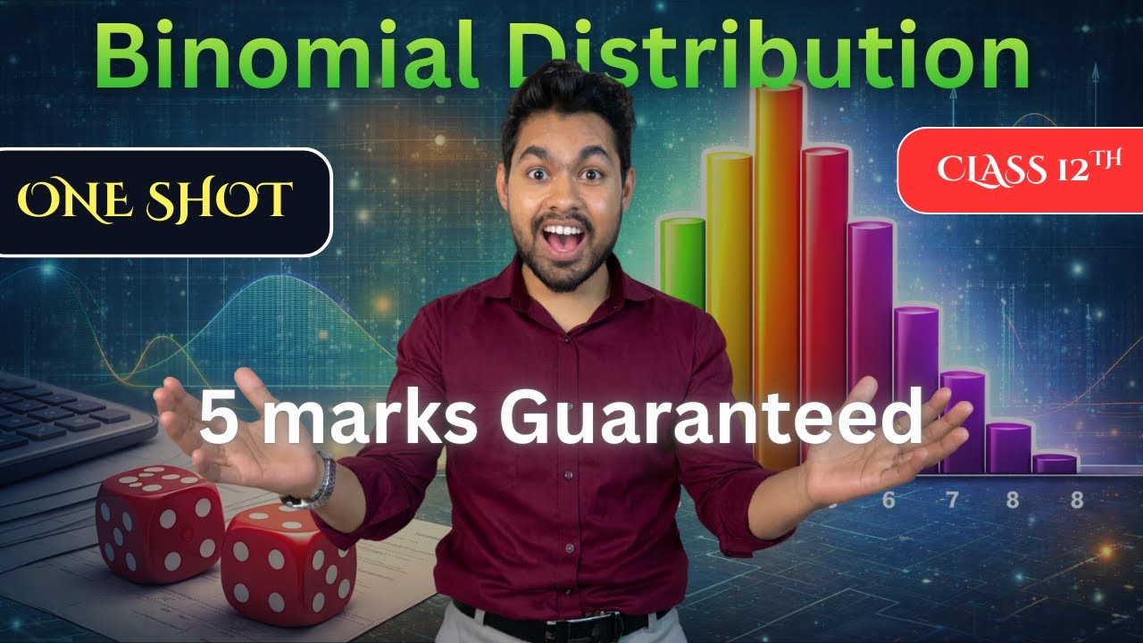 BINOMIAL DISTRIBUTION IN 1 SHOT | class 12th | Maths | Maharashtra Board