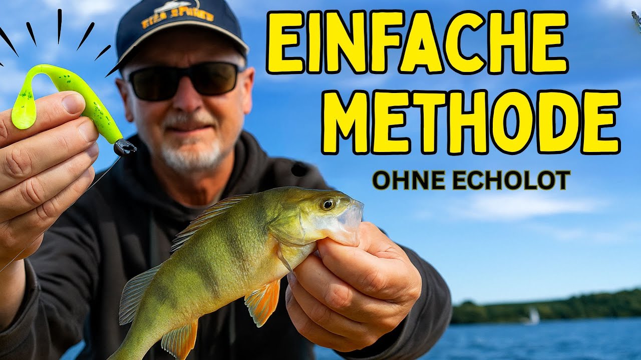 Mit dem Kajak zum Barsch – Schleppen mit kleinen Gummifischen 🎣