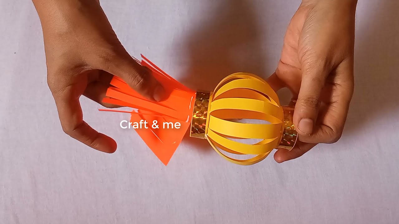 Aakash Kandil Making at home For Diwali | Diwali Decoration ideas DIY Aakash Kandil |