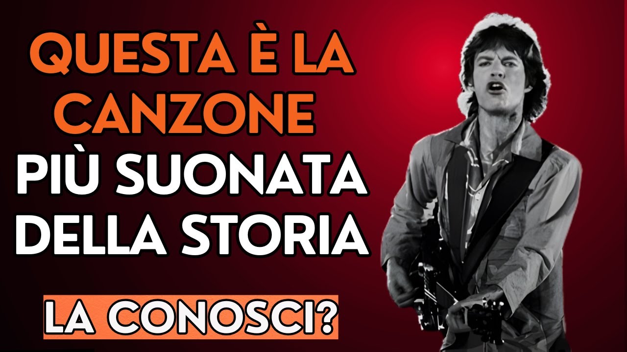 La CANZONE più ASCOLTATA della STORIA del ROCK