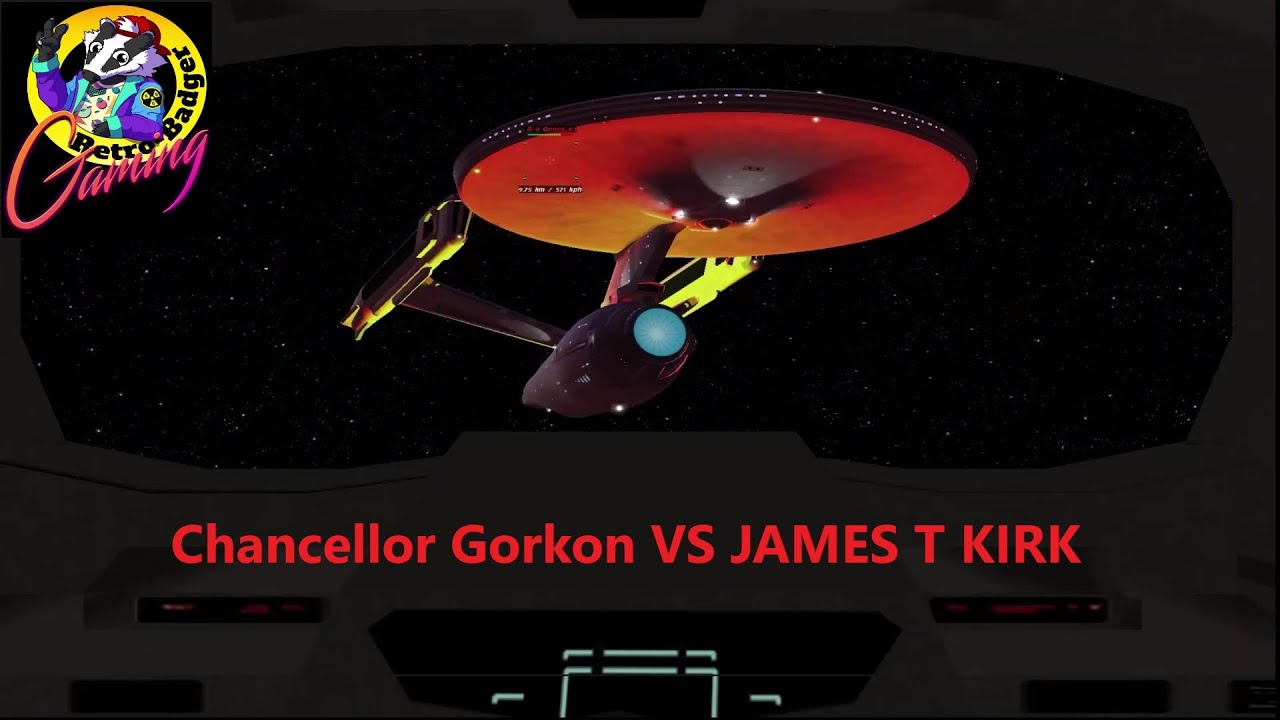 Chancellor Gorkon VS JAMES T KIRK | Klingons VS USS Enterprise A | Star Trek Ship Battles | Bridge