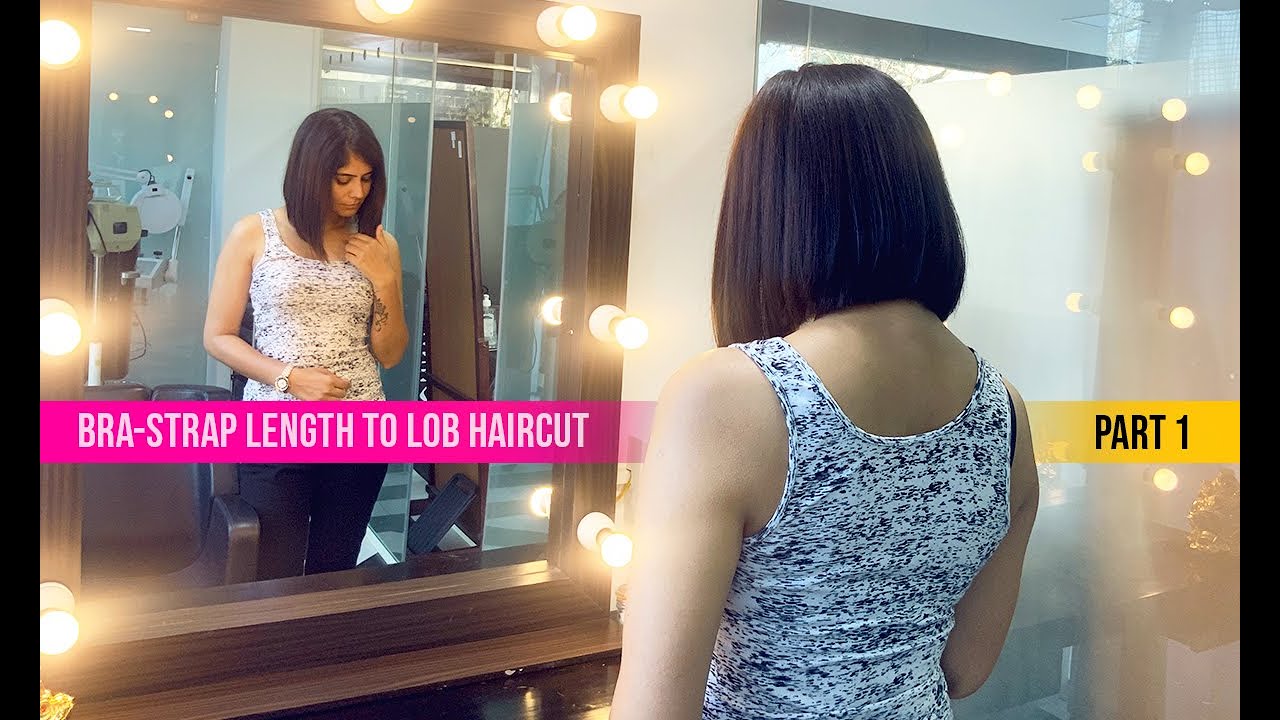 Long to LOB to Asymmetrical chin length bob Haircut  | Part 1 | NYNY Unisex Salon