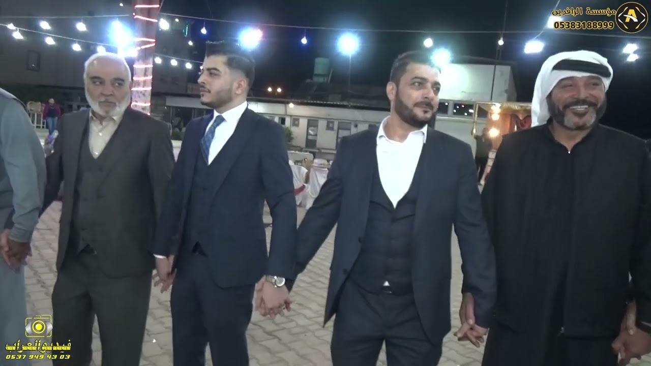 افراح بني جميل حفل زفاف العريس احمد عبد الرزاق الجميلي المنشد عبد الرحمن  وعبد الباسط الجميلي ج٤