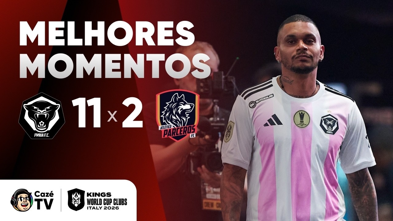 MELHORES MOMENTOS: F&Uacute;RIA 11 X 2 PARCEROS | COPA DO MUNDO DE CLUBES KINGS LEAGUE | 2&ordf; RODADA