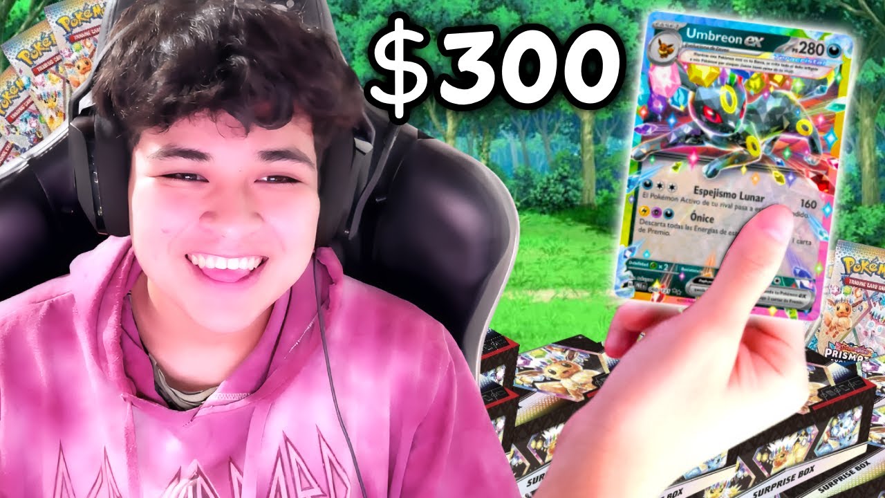 GASTO $1000 EN CARTAS DE POKEMON | Sacha Uzumaki