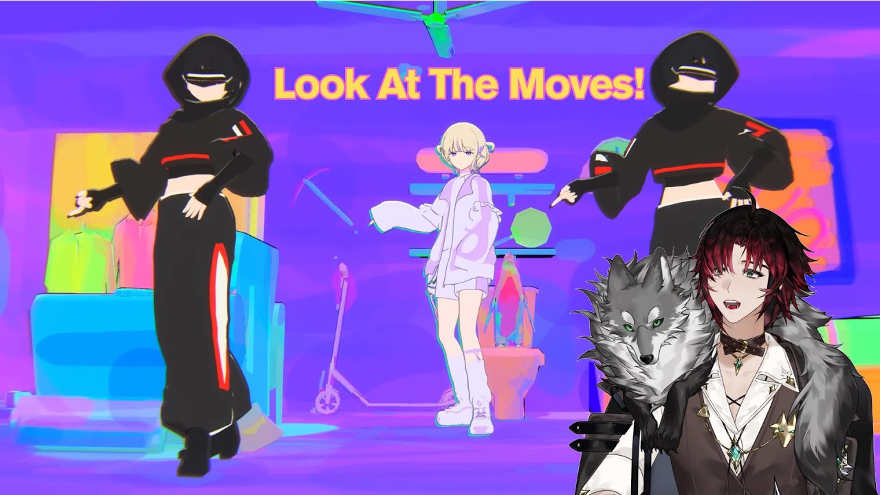 Look at the moves! Vtuber reacts to BANZAI-轟はじめ【Original 3D MV】