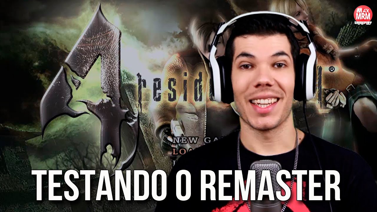 Resident Evil 4 - TESTANDO A REMASTERIZAÇÃO / Nostalgia: ON #1 [ PS4 com Faccecam ]