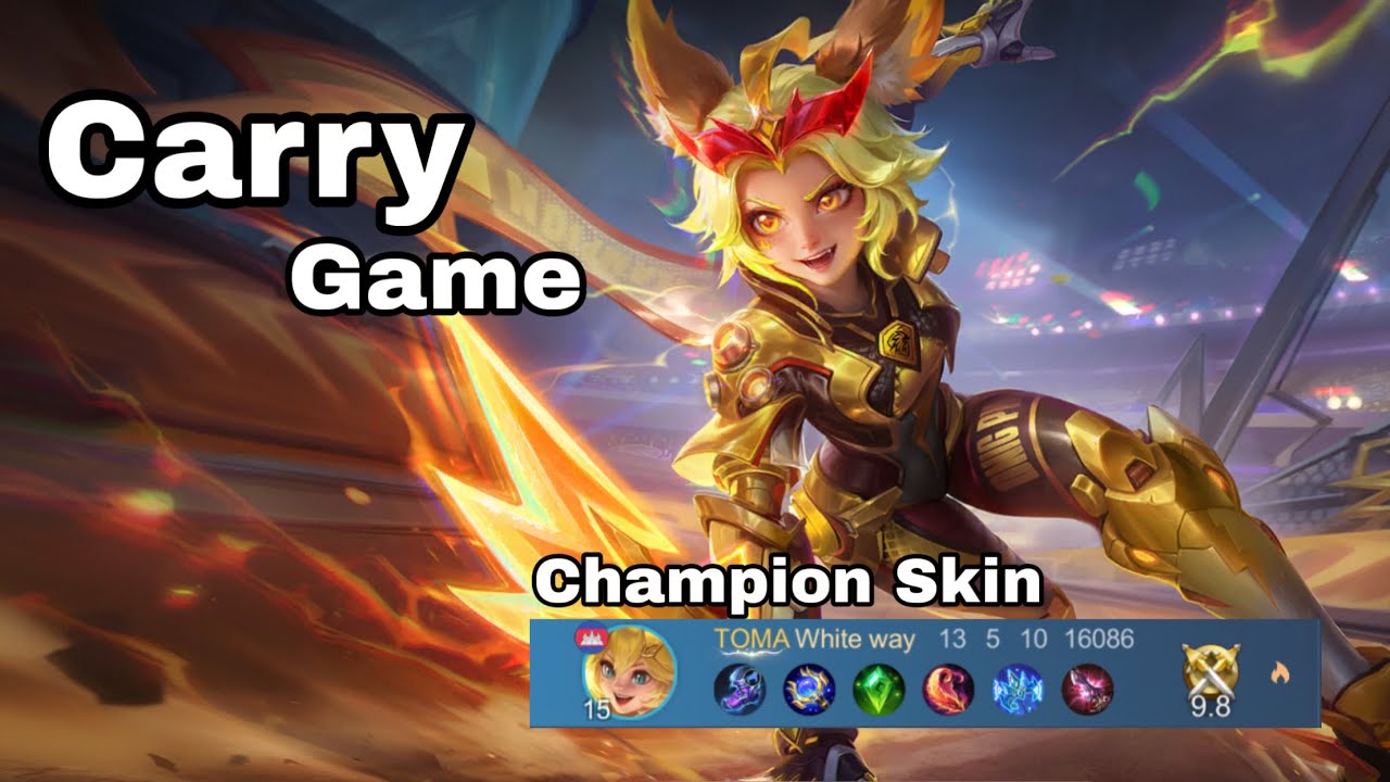 Ep8 JOY Champion Skin Carry Gameplay(Mobile Legends Bang Bang )