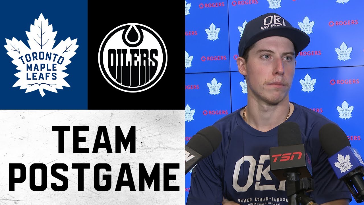 Maple Leafs Media Availability | Postgame vs Edmonton Oilers | November 16, 2024