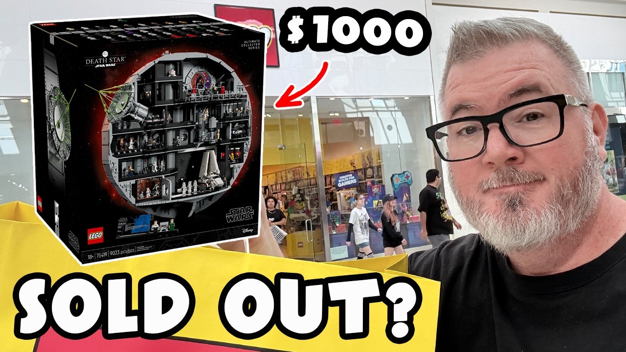 День выхода LEGO в октябре 2025 г. | Раскупили ли набор LEGO Death Star за 1000 долларов?