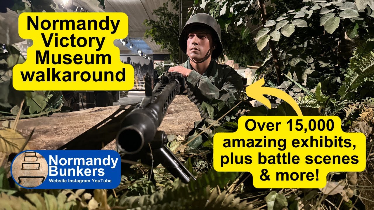 NORMANDY VICTORY MUSEUM WALKAROUND - OVER 15,000 INCREDIBLE WW2 EXHIBITS!