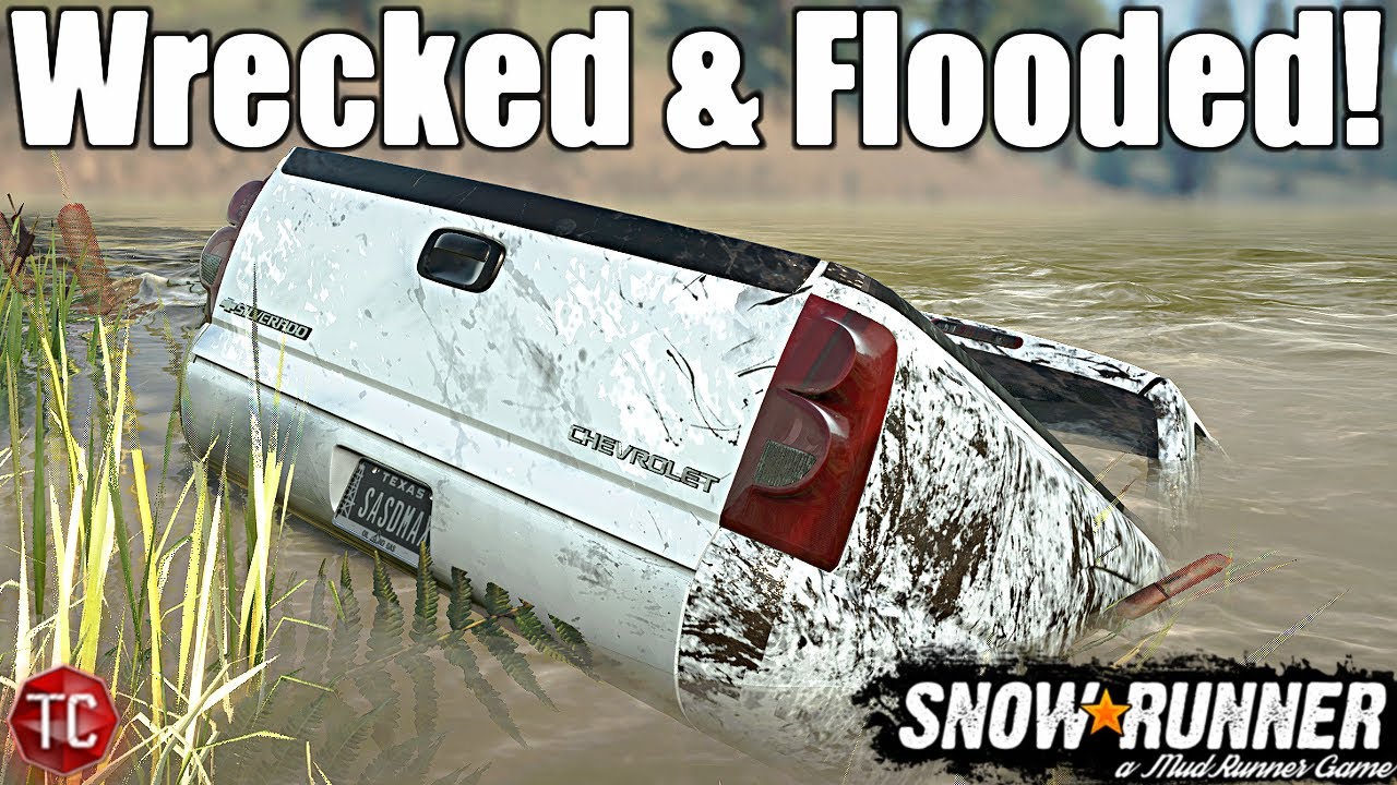 SnowRunner: Grandpa's Duramax is WRECKED & FLOODED!? Rescue & Rebuild!