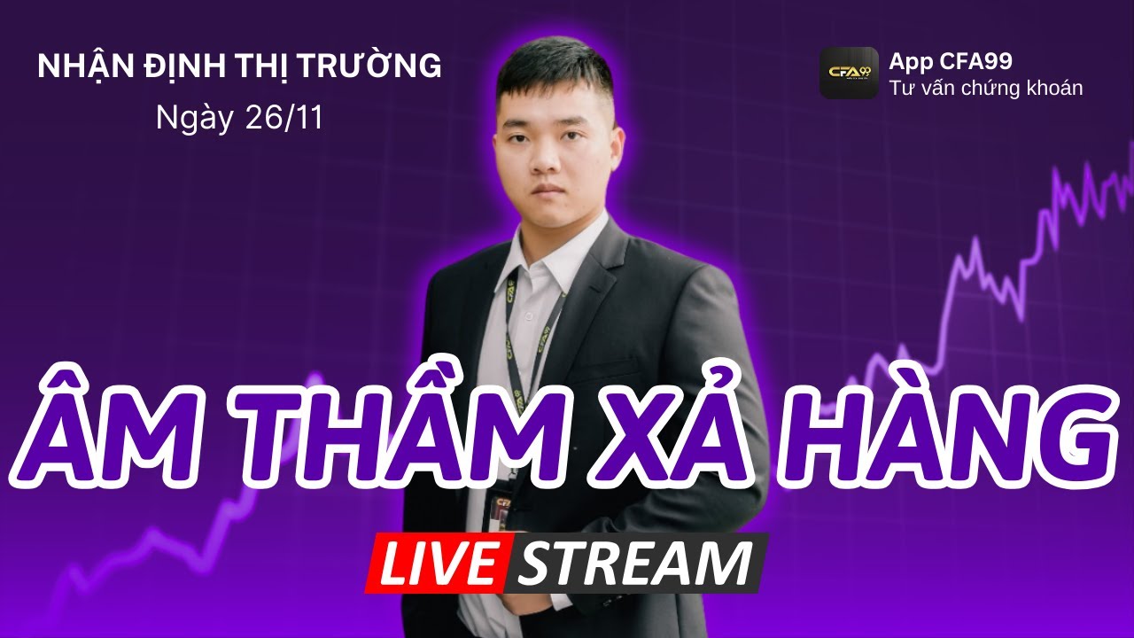 Nhận Định Thị Trường Chứng Kho&aacute;n 26/11: Vnindex Xanh Vỏ Đỏ L&ograve;ng. Lực B&aacute;n Xuất Hiện Trở Lại.