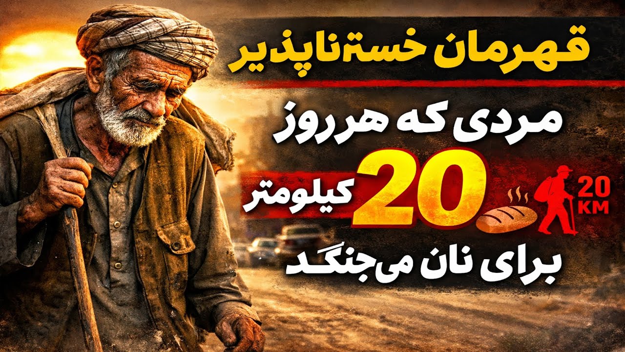 ۲۰ کیلومتر برای نان؛ داستان مردی که هرگز تسلیم نشد