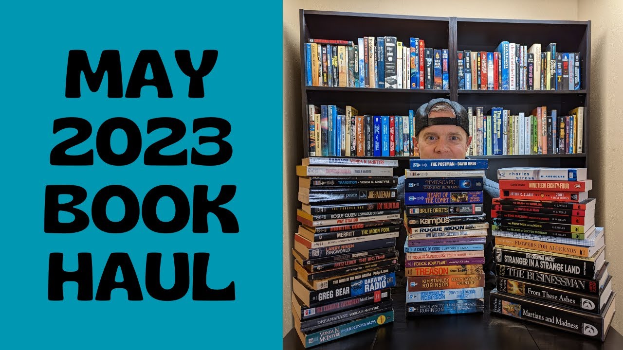 May 2023 Book Haul [All Science Fiction]