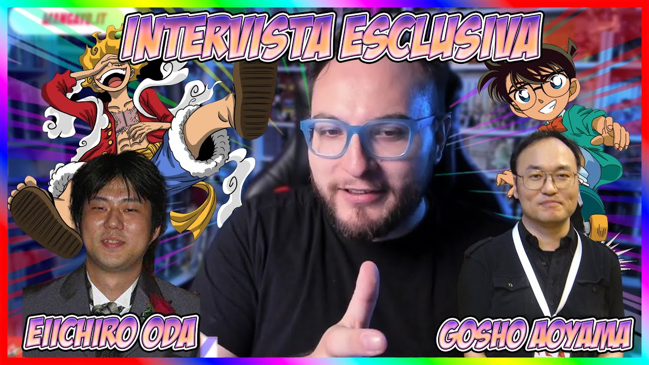 INTERVISTA ESCLUSIVA Eiichiro Oda & Gosho Aoyama| I RE DEI MANGA A CONFRONTO