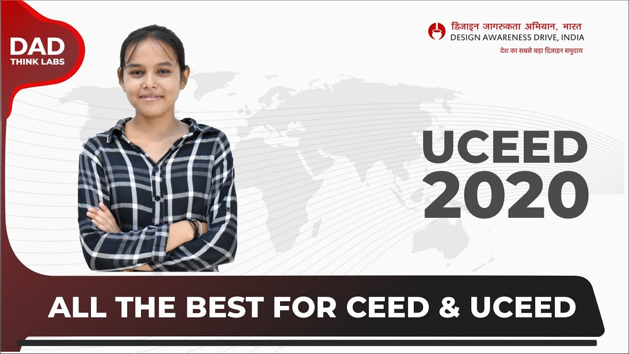 All the best for #UCEED 2020 ||  #UCEED2020 #UCEEDEXAM