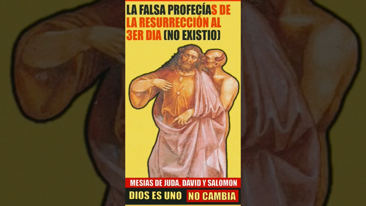 🤔 Profec&iacute;as mentirosa de la resurrecci&oacute;n al 3er dia; Jes&uacute;s te enga&ntilde;o!